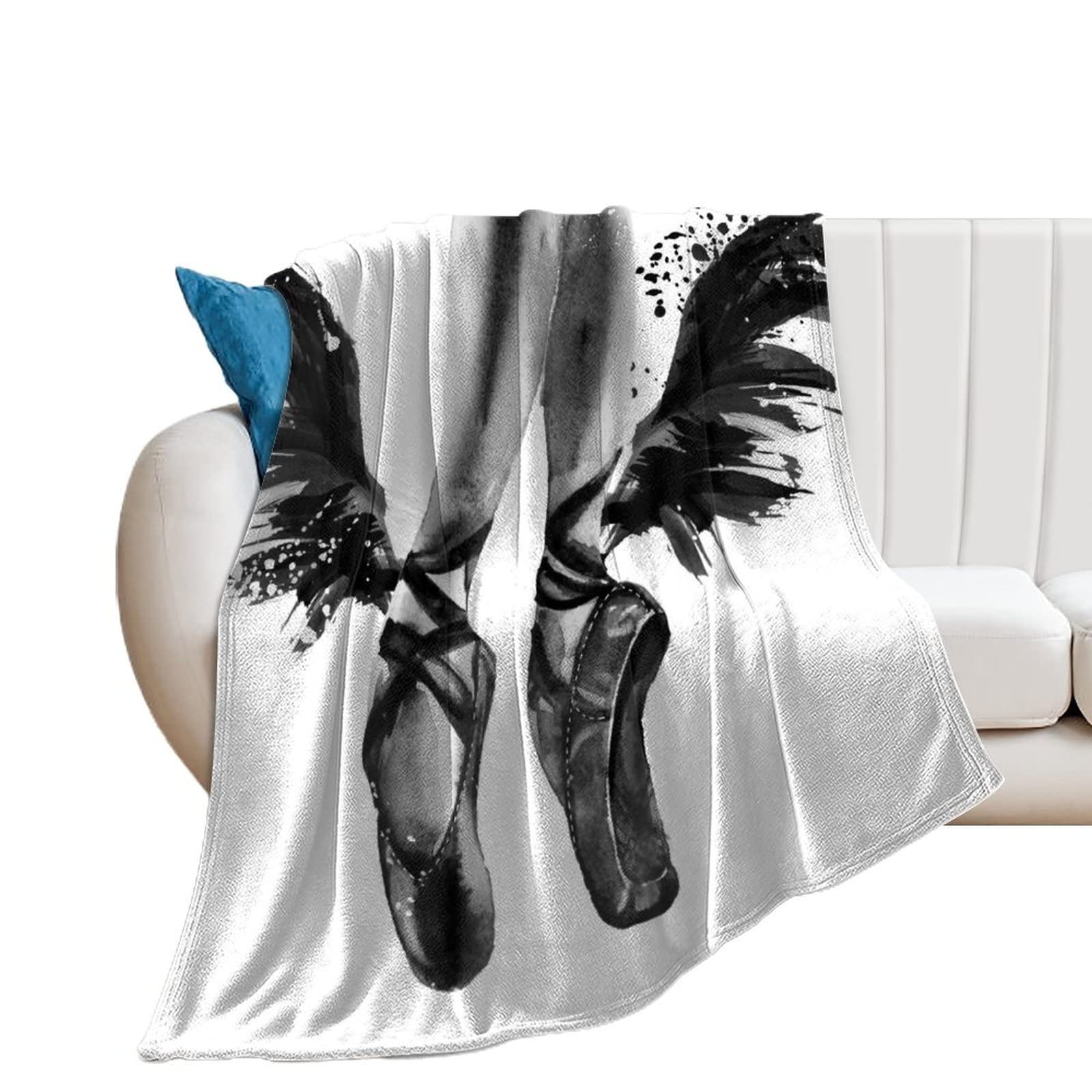Plaid Canapé Ballet Anti-froid | Couverture Polaire Flanelle Ultra Douce