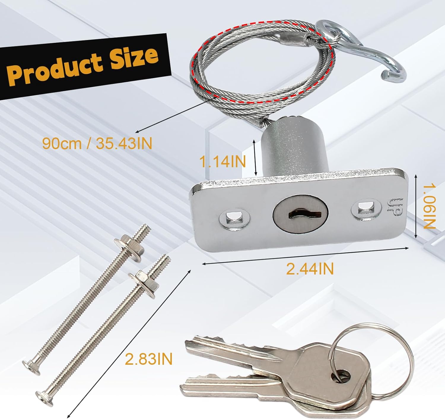Emergency Release Lock Kit Garage Door Emergency Release Lock Kit Garage Door Opener with 2 Keys