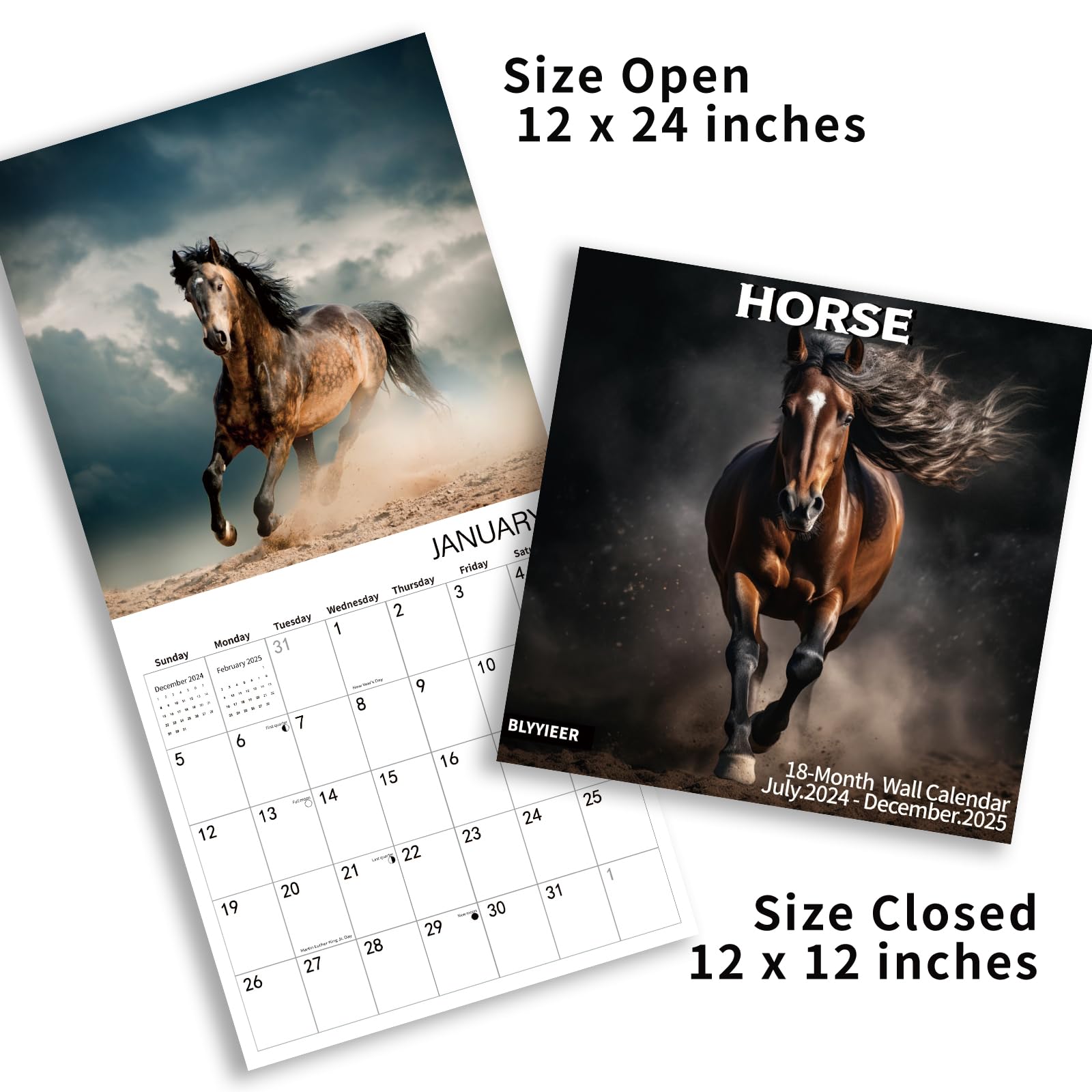 amazon-com-2025-wall-calendar-calendar-2025-horse-cattle-monthly-wall-calendar-12-x-24-open-family-planner-calendar-jul-2024-dec-2025-home-office-organizer-hangable-office-products