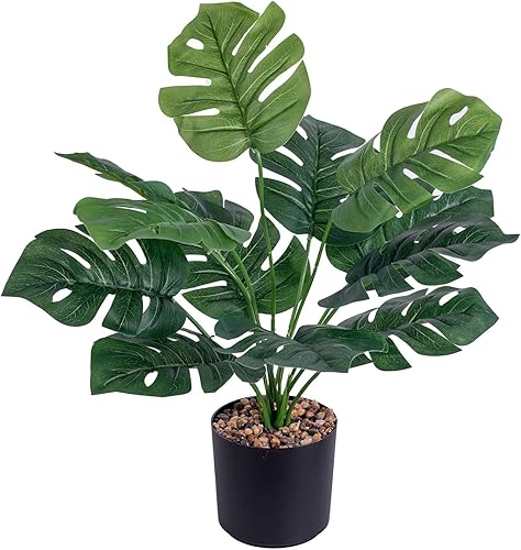 GreensCharm Plantas artificiales en maceta de 15 pulgadas, plantas sintéticas realistas verdes para el hogar, oficina, casa, escritorio, estantería, GreensCharm Plantas artificiales en maceta de 15 pulgadas, plantas sintéticas realistas verdes para el hogar, oficina, casa, escritorio, estantería,