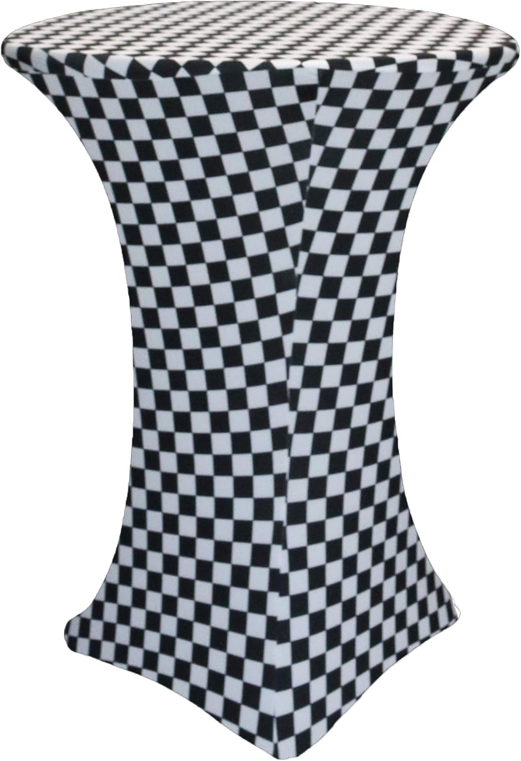 YOUR CHAIR COVERS &ndash; 直径30インチ x 高さ42インチ ハイボーイカクテルラウンドストレッチスパンデックステーブ