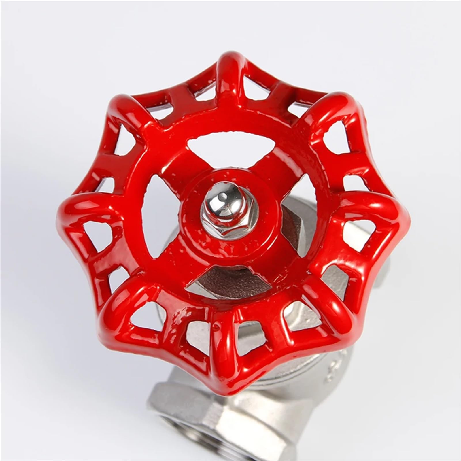 Válvula de compuerta acero inoxidable DN15 DN20 DN25 DN32, interruptor agua, rosca hembra, adaptador riego for casa Para Agua(G3l4 DN20)
