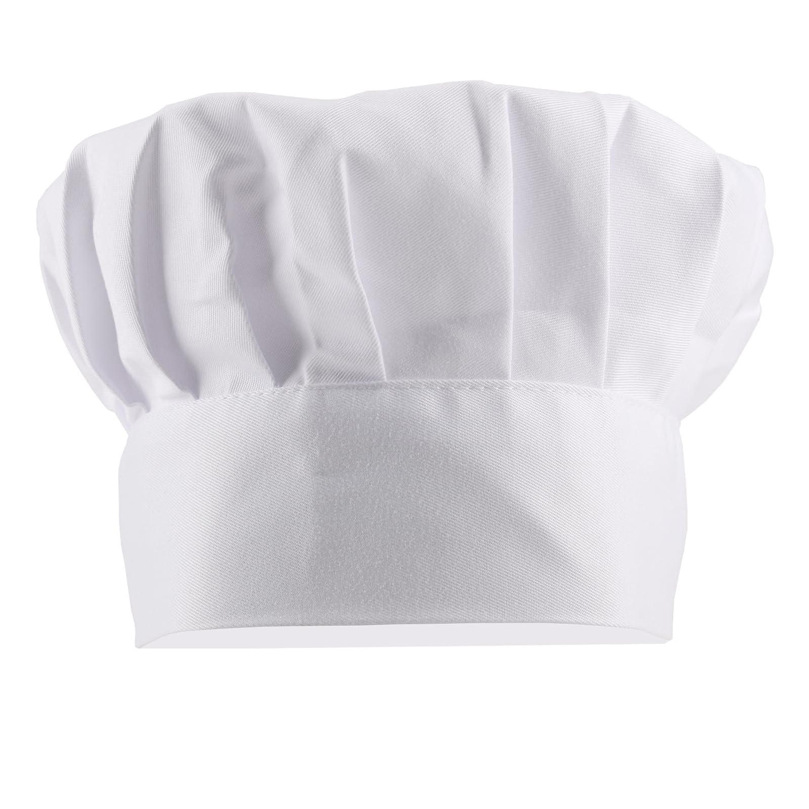 Fuzvol Unisex White Adult Chef's Hat,Comfortable Cotton Cooking Baker Chef Cap, Chef Hat For Kitchen,Restaurants And Hotel