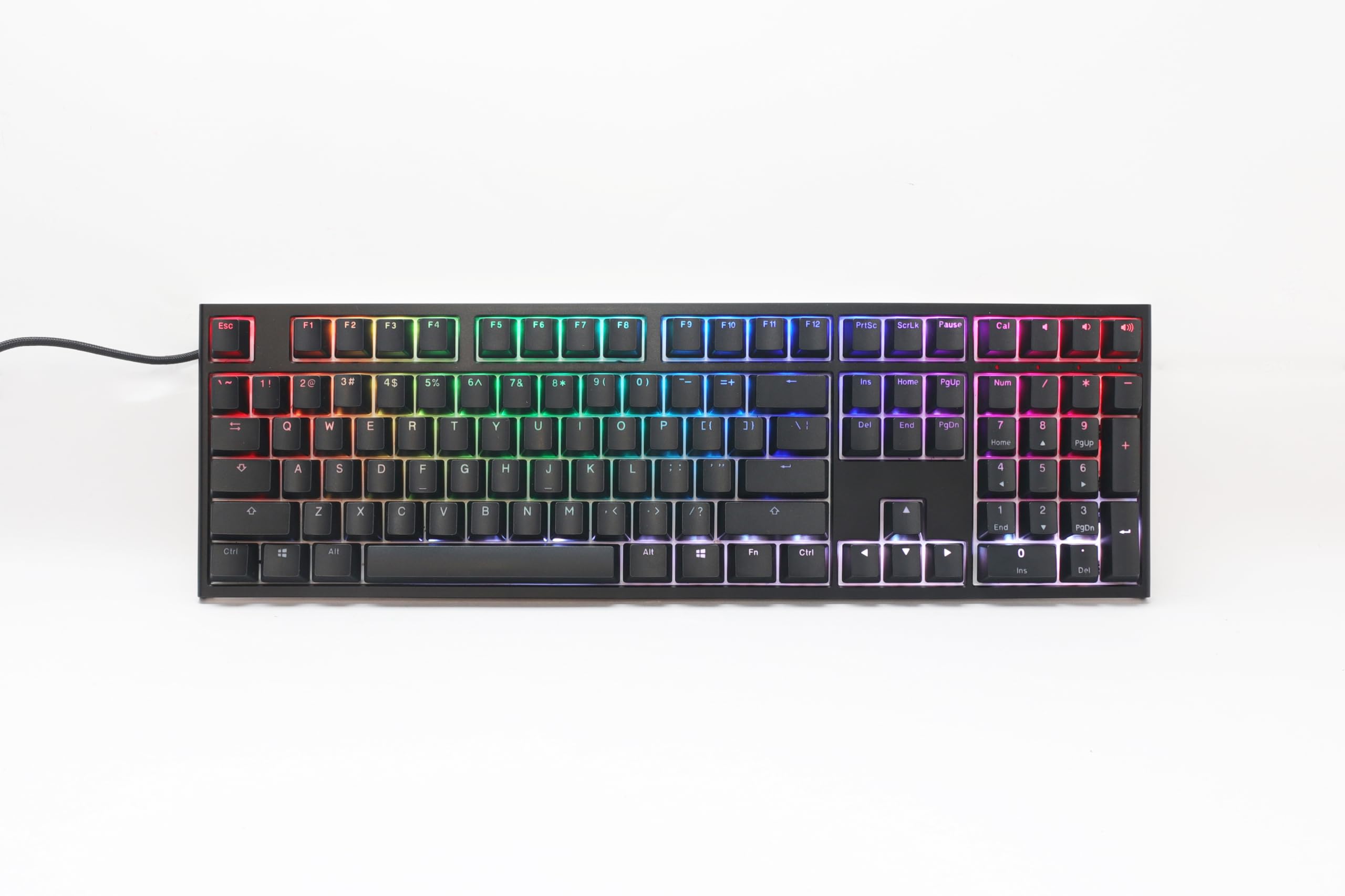 Ducky One 2 Pro RGB Mechanical Keyboard Pudding - Cherry MX2A Speed Silver Switch