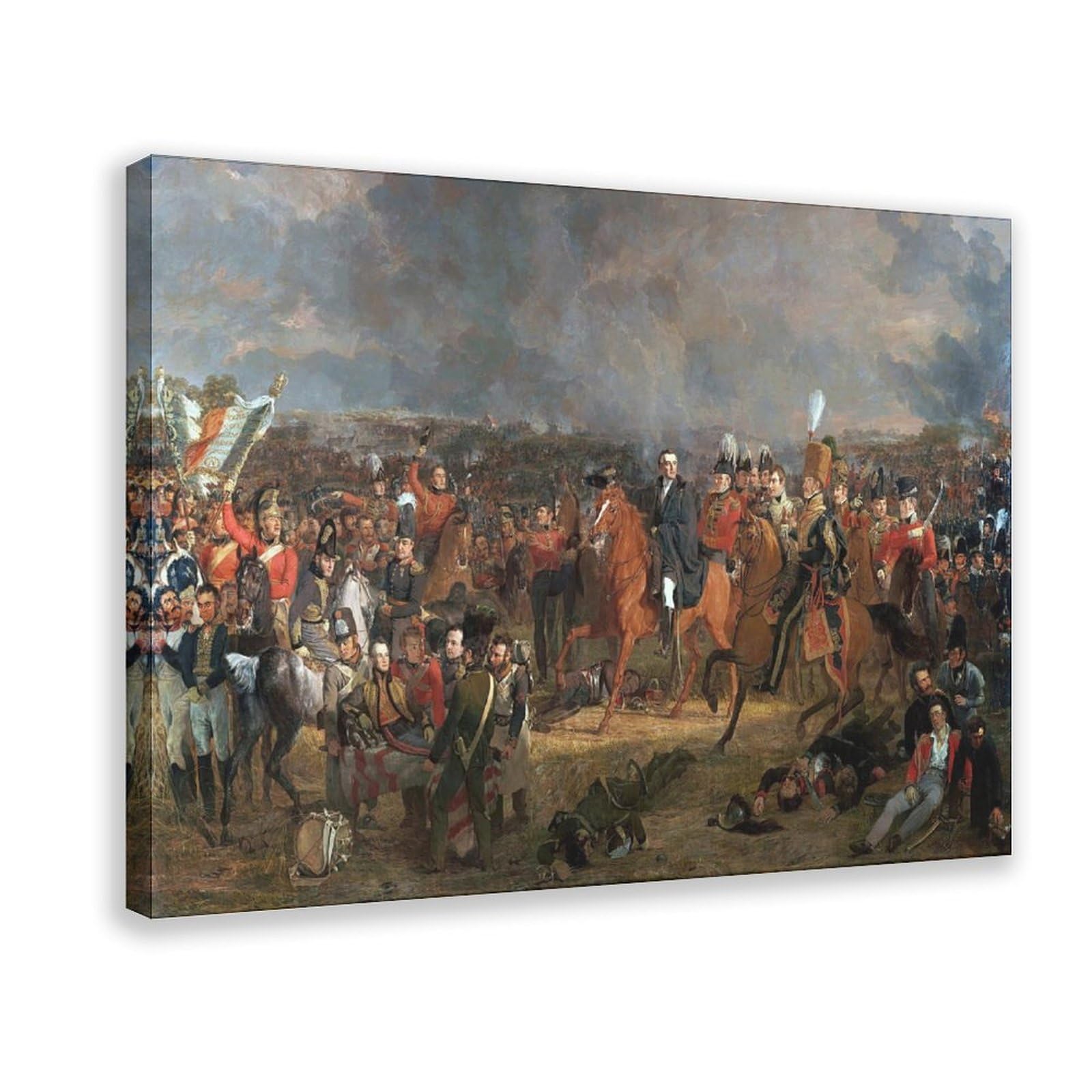 La Bataille de Waterloo tableau décoratif pour un bureau inspirant - 8