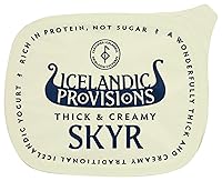 Vista 5 de Icelandic Provisions, Skyr espeso y cremoso de fresa y arándano rojo, 5.3 onzas