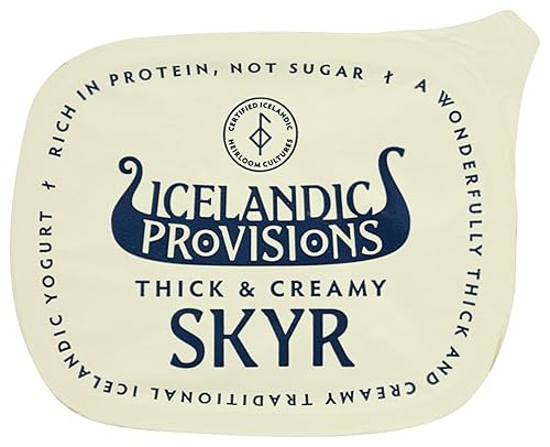 Miniatura 5 de Icelandic Provisions, Skyr espeso y cremoso de fresa y arándano rojo, 5.3 onzas