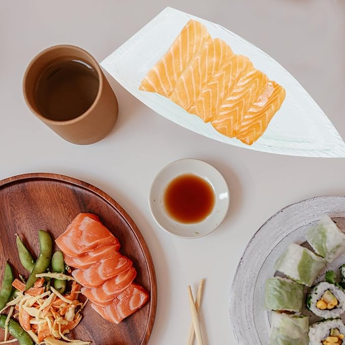 Bandeja para Sushi de Acrílico FRCOLOR 39x19x5cm miniatura 9