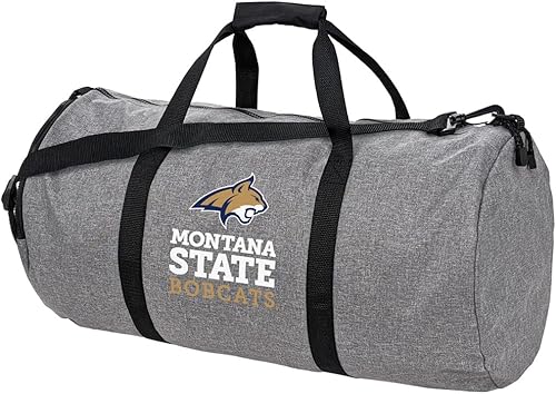 Miniatura 322 de Collegiate Primary Logo Collection Bolsa de lona ligera para deportes y gimnasio plegable para viajes, Bob Jones Bruins