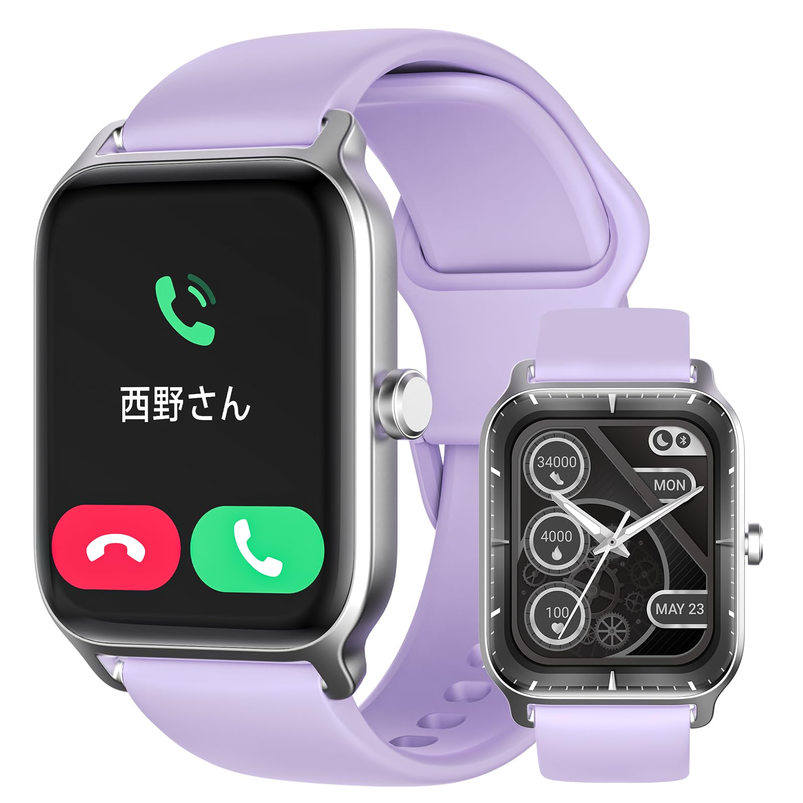 Amazon | Gydom スマートウォッチ smart watch 通話機能付き＆Alexa 