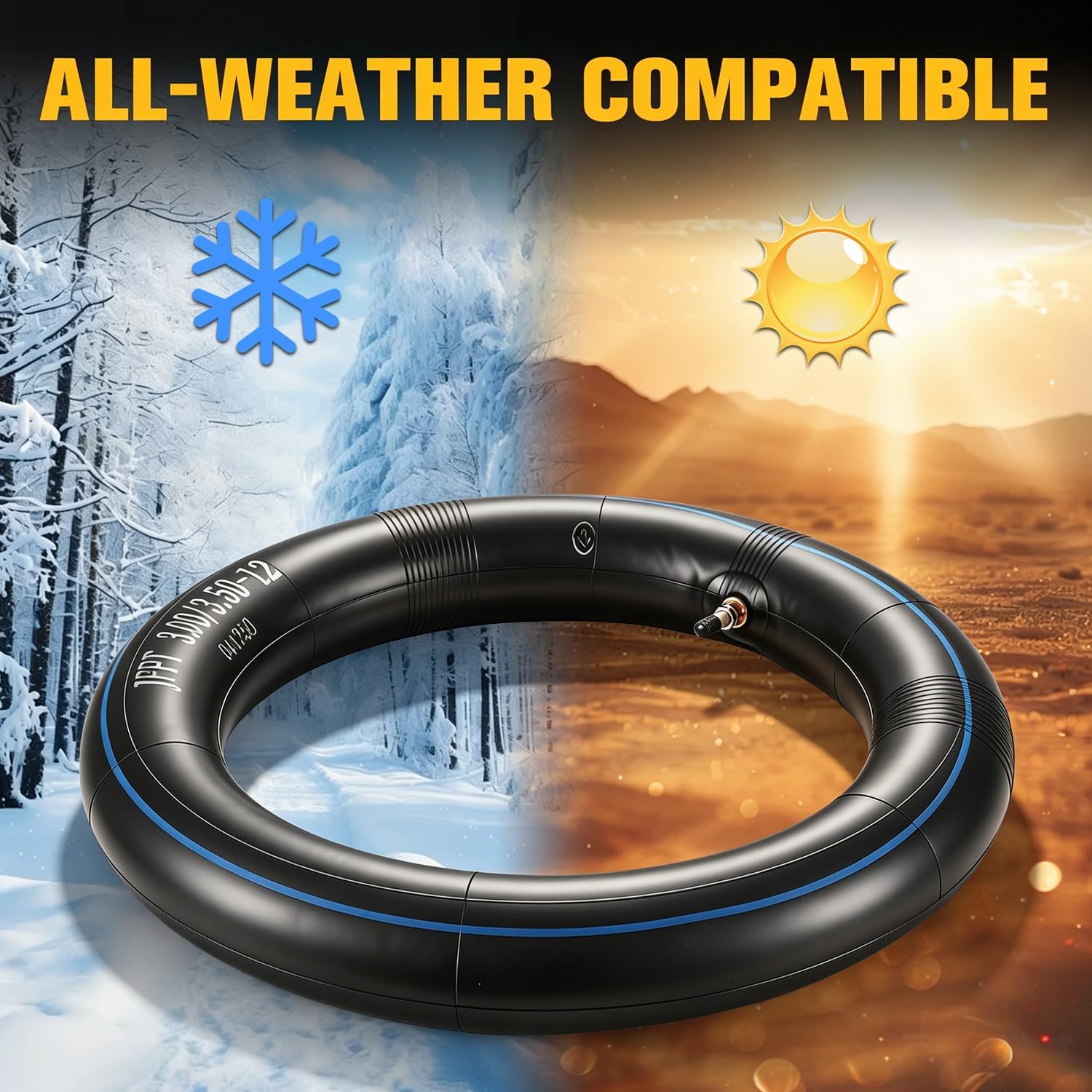 CHAGNCHENG Electric Dirt Bike Inner Tube for Tuttio Soleil01,Front Tire Tube with TR4 Valve Stem for Ebike Tutti Soleil 01