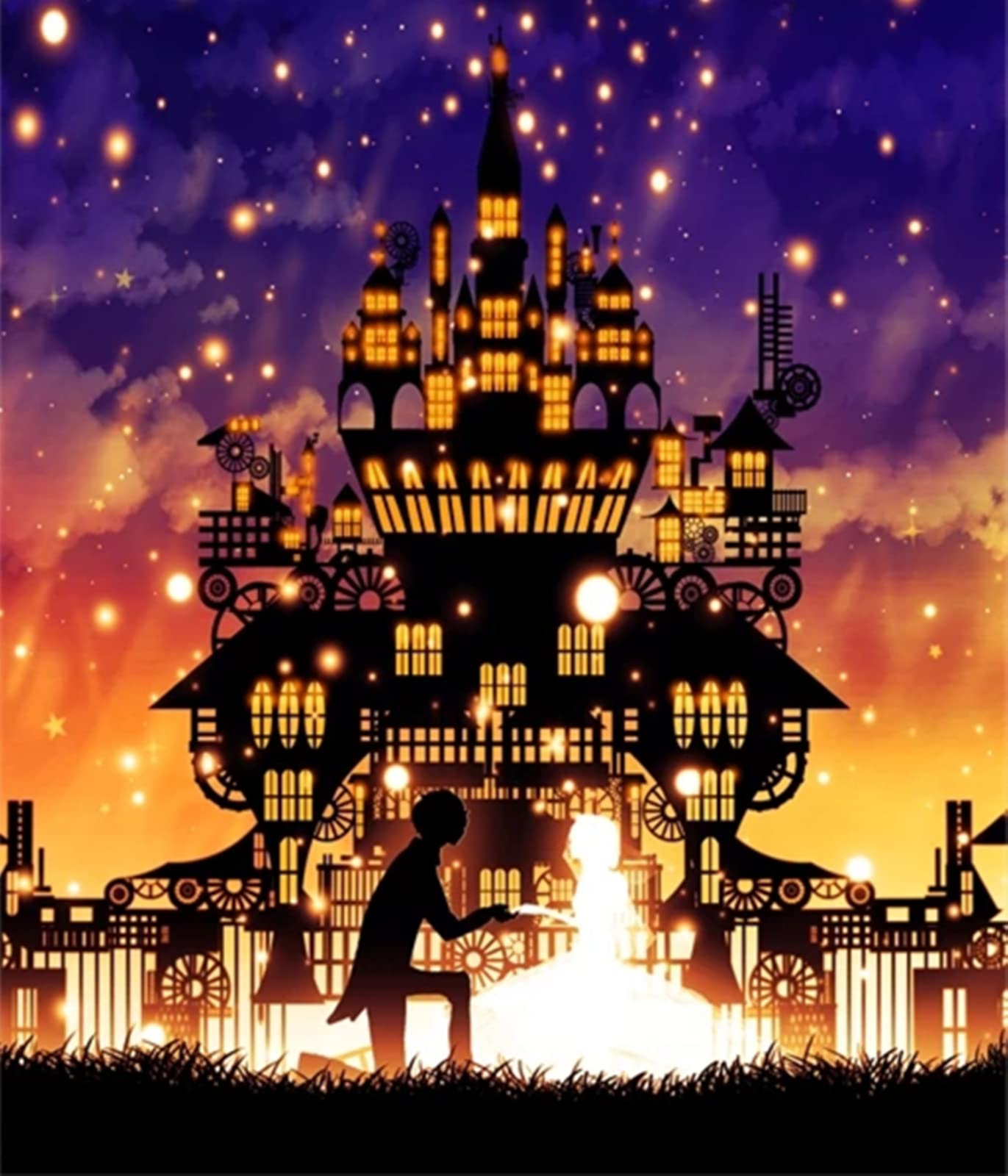Puzzle en bois 1000 pièces grand format 75.5x50.5cm, jeu éducatif adulte et enfant