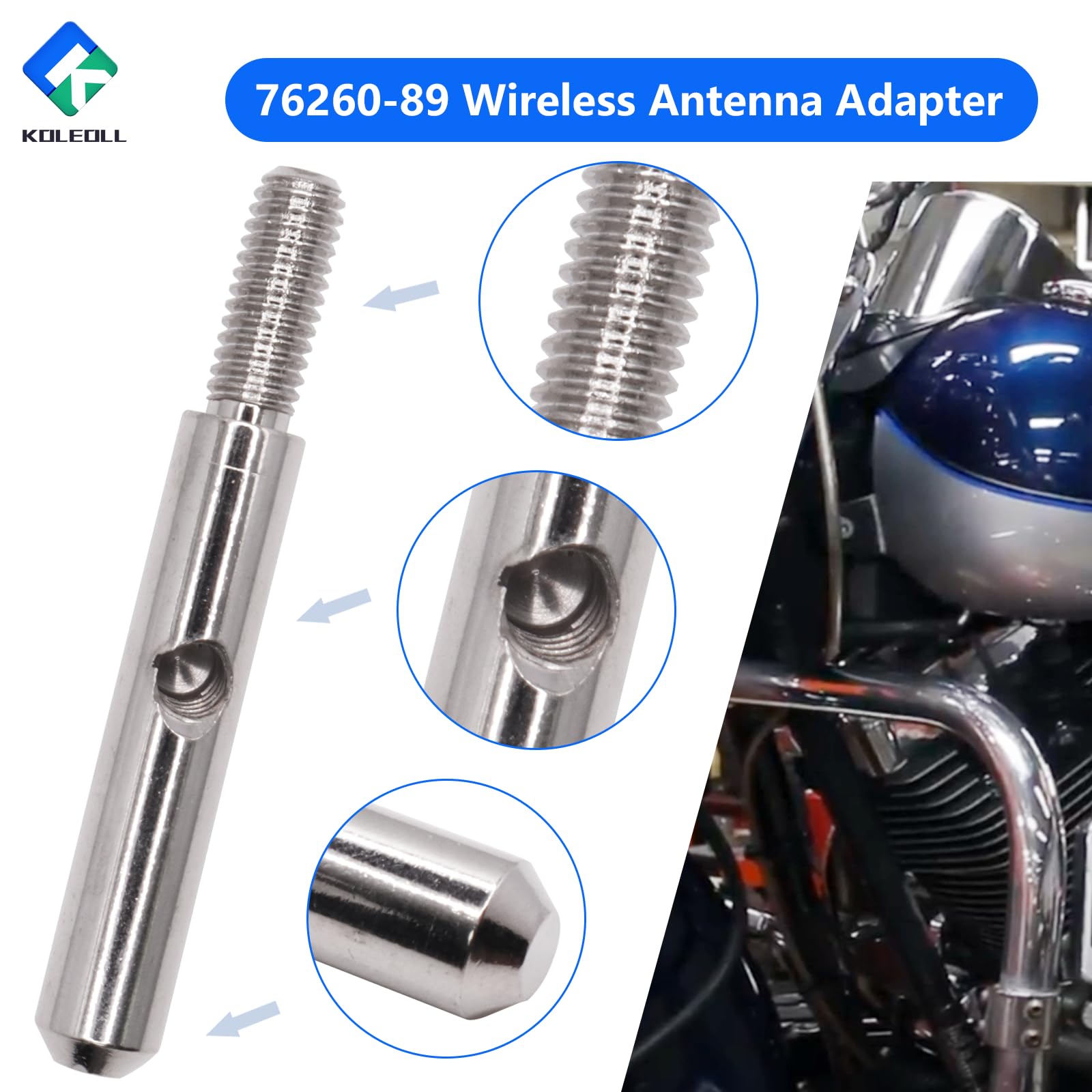 Amazon.com: 76260-89 Radio Antenna Adaptor Aerial Compatible with