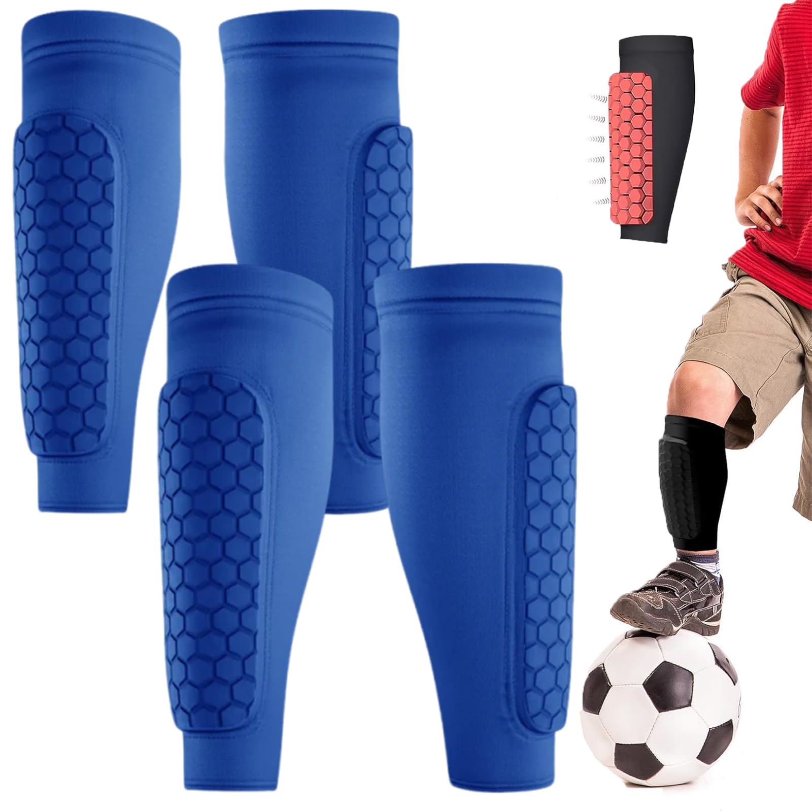 Laimer Schienbeinschoner 2er Set - Atmungsaktiv Für Fußball & Kampfsport