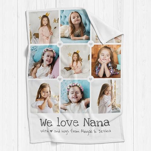 Miniatura 2 de Printwoo Mantas personalizadas con fotos, mantas de fotos personalizadas con mis propias fotos, mantas personalizadas con fotos, regalos
