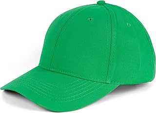 styleBREAKER Gorra de béisbol Unisex con Superficie cepillada, Gorra de 6 Paneles, Color sólido, Gorra con Cierre de Cremallera Ajustable 04023018