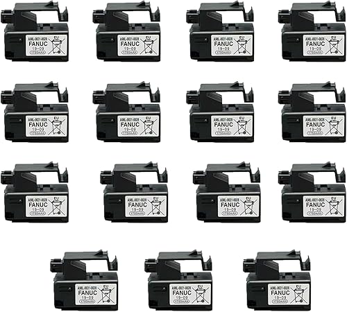 Paquete de 15 batería A98L-0031-0028 de 3 V 1750 mAh para batería de litio Fanuc A98L-0031-0028 para batería A02B-0323-K102