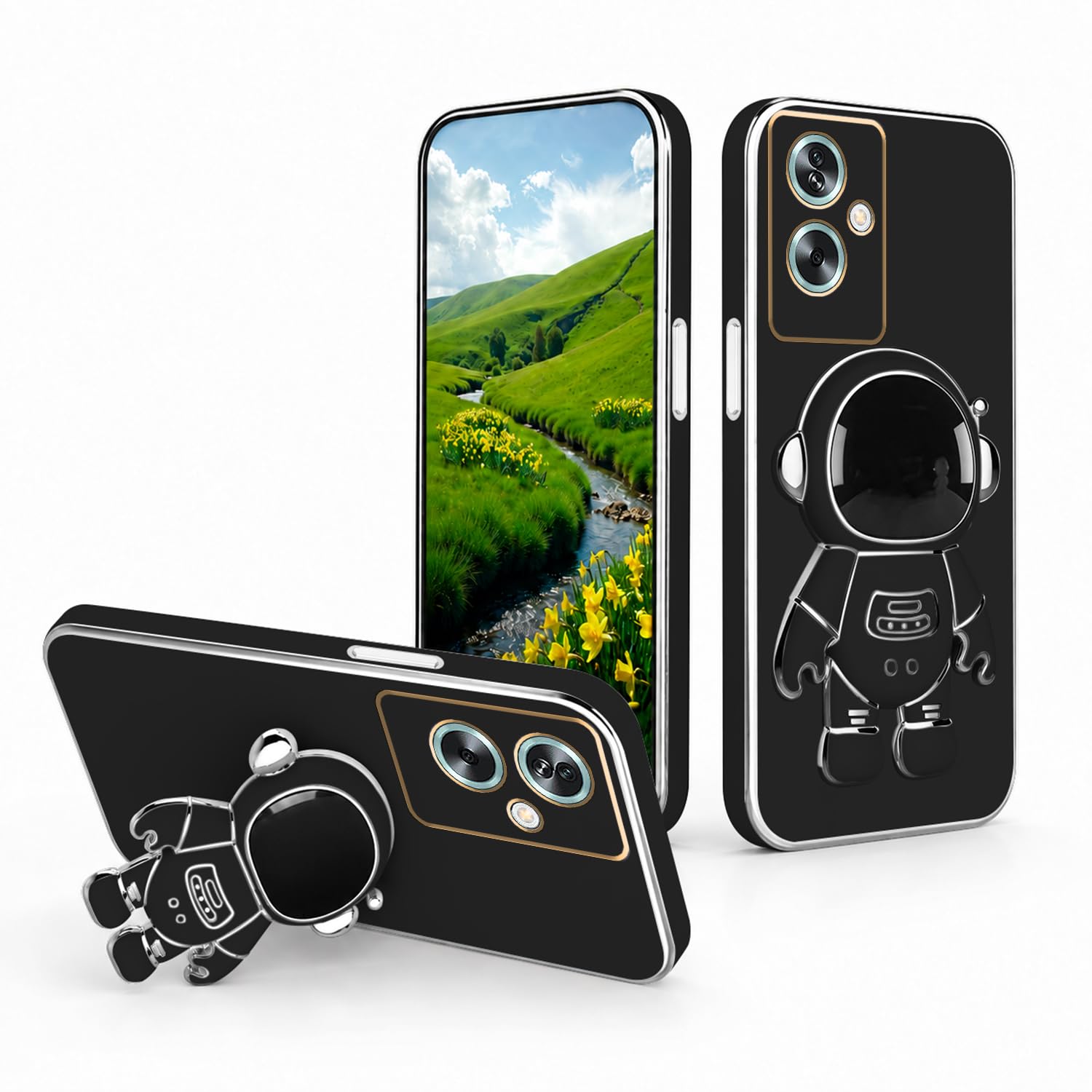 Amazon.co.jp: Wousunly ケース対応 Oppo A79 5G ケース宇宙飛行士隠し
