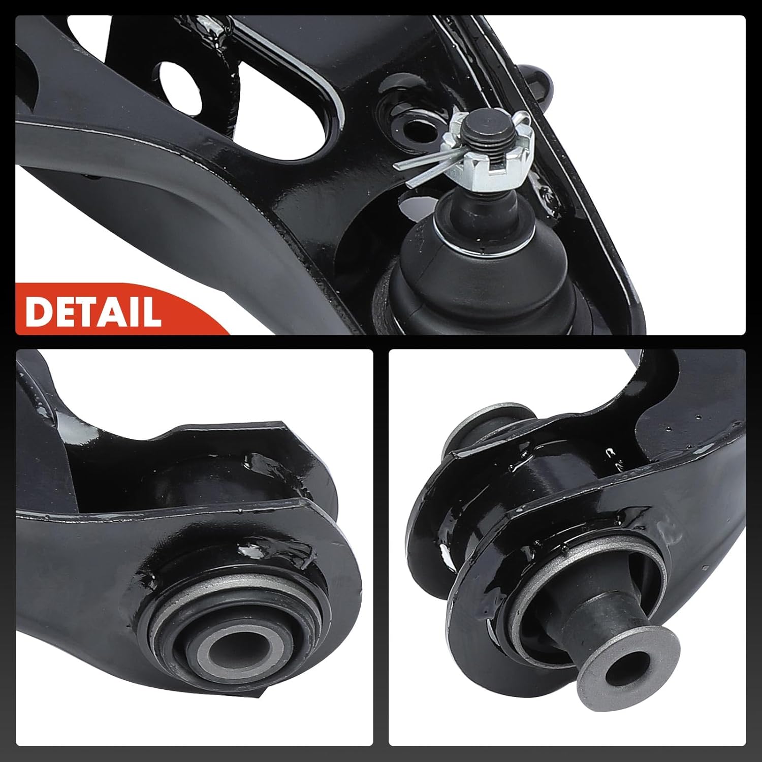 A-Premium Front Left Lower Control Arm, with Ball Joint and Bushing, Compatible with Ford Explorer 2006-2010, Explorer Sport Trac 2007-2010 & Mercury Mountaineer 2006-2010