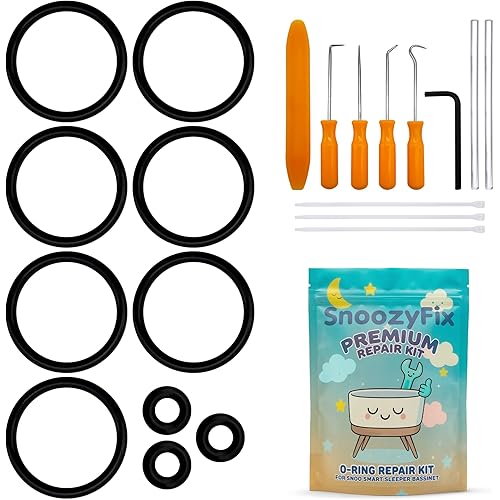 O-Ring Repair Kit for Snoo Smart Sleeper Bassinet (O-Rings & Full Tool Set)