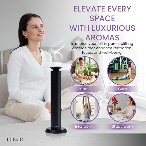 Miniatura 6 de Difusor de aroma recargable de 10,000 mAh - Máquina de aceite difusor de colección de hotel - Difusor de aroma para el hogar, hotel, spa - Difusor