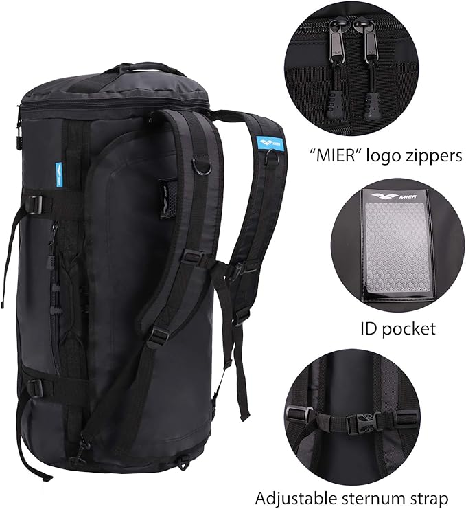mier large duffel backpack