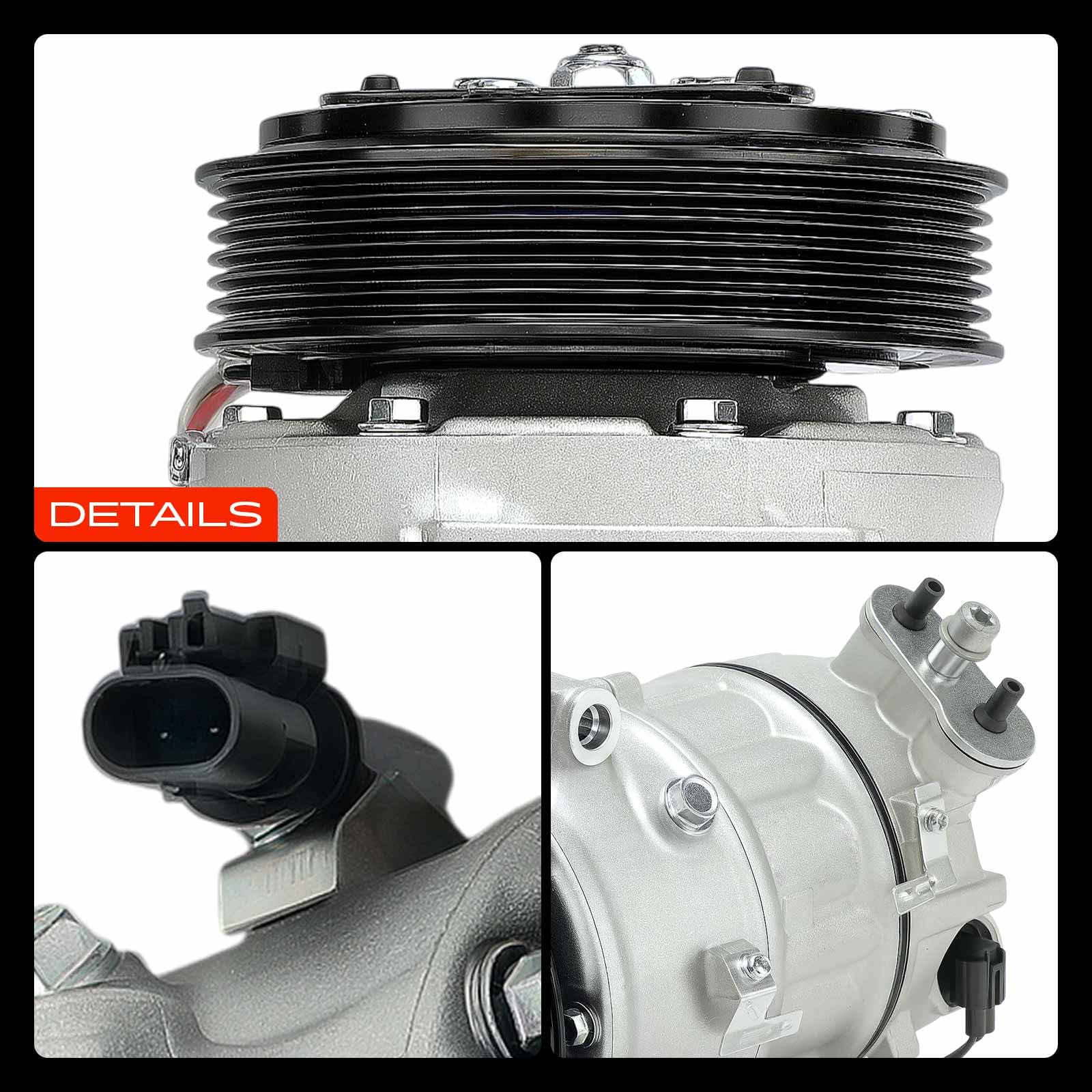 Frankberg Compressore Aria Condizionata 2-Poli Diesel Compatibile con Insignia A G09 2008-2017 Insignia A Country Tourer G09 2008-2017 Insignia A Limousine G09 2008-2017 Replace# 22861236