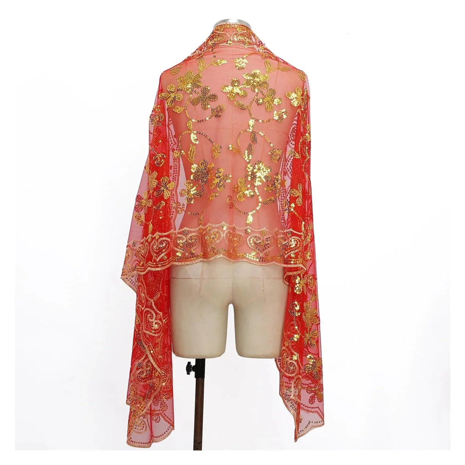 Chal de lentejuelas brillantes Lentejuelas boda capa vestidos de noche chales envuelve nupcial dama honor chal fiesta mujer bufanda vestido se encoge hombros