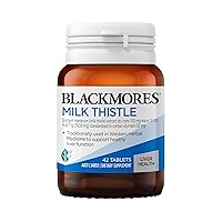 Algopix Similar Product 20 - Blackmores Milk Thistle 42 Tablets