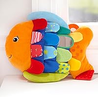 Vista 10 de Melissa & Doug Flip pescado suave juguete de bebé.