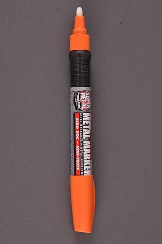 Pump Action - Marcador de pintura permanente a base de agua, fórmula 100% a base de agua naranja