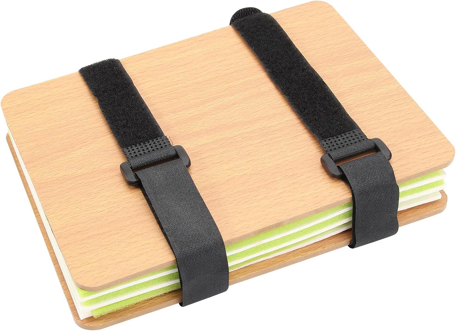 YARNOW Flower Press Kit for DIY Plant Specimen Wooden Press Plates and Straps, for Pressing Flowers and Leaves, for Scrapbooking and Bookmarks,