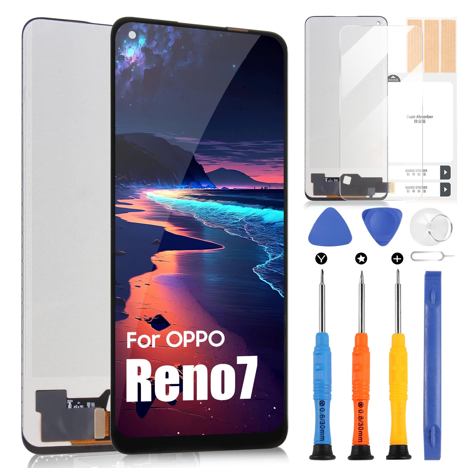 Écran LCD + Vitre Tactile Complet Pour Oppo Find X5 5G (CPH2307) - 6,55" - Noir