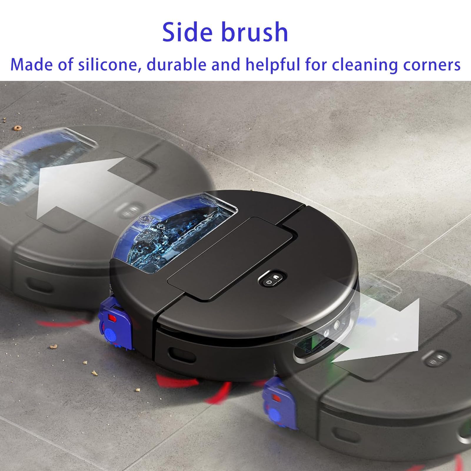 Chuancheng 18 accesorios para aspiradora Dyson Spot+ Scrub AI, robot aspirador húmedo y seco, pieza de repuesto con 2 cepillos de rodillo, 2 trapeadores de rodillo, 4 filtros HEPA, 8 cepillos