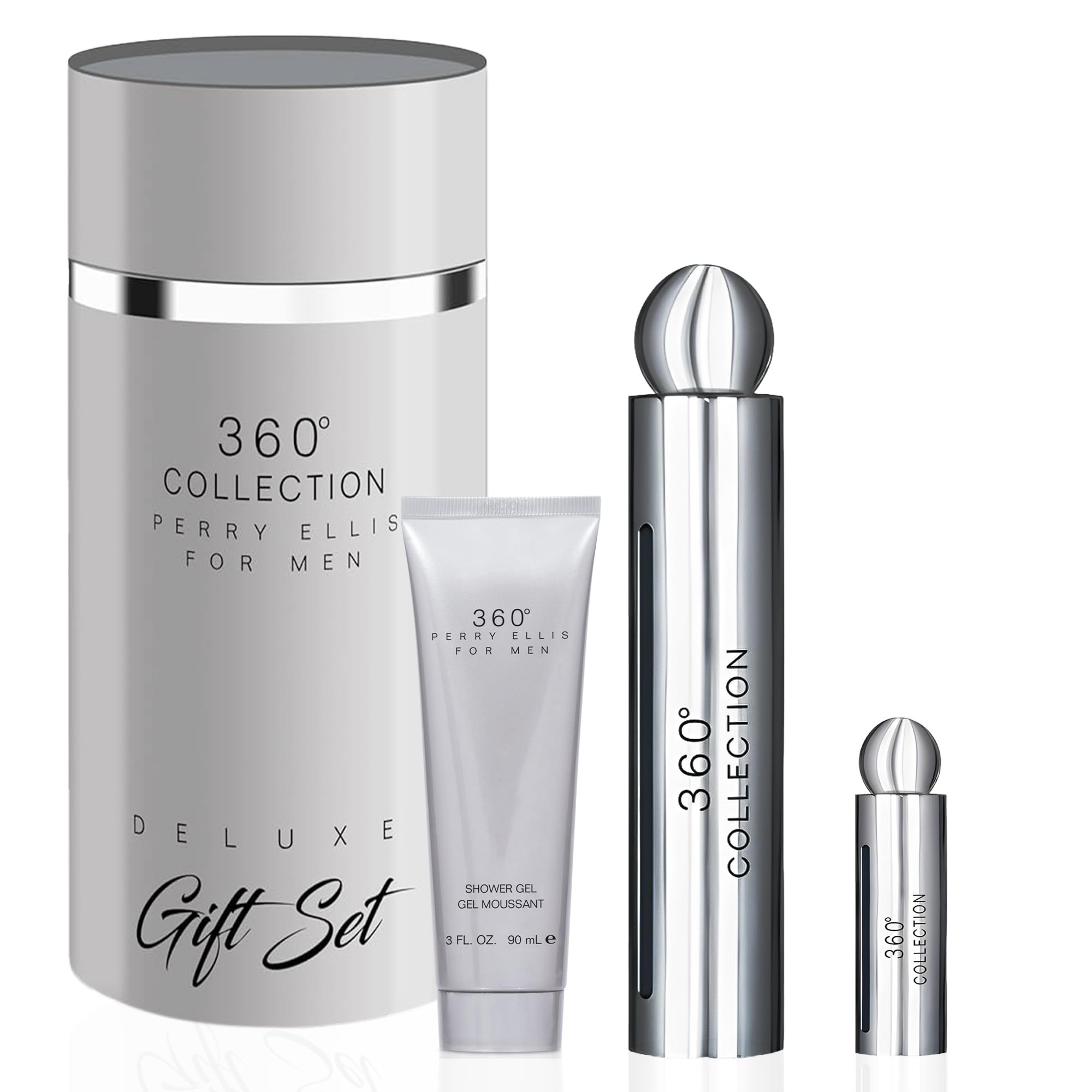 Amazon.com : Perry Ellis 360° Collection for Men Gift Set - 3.4 fl