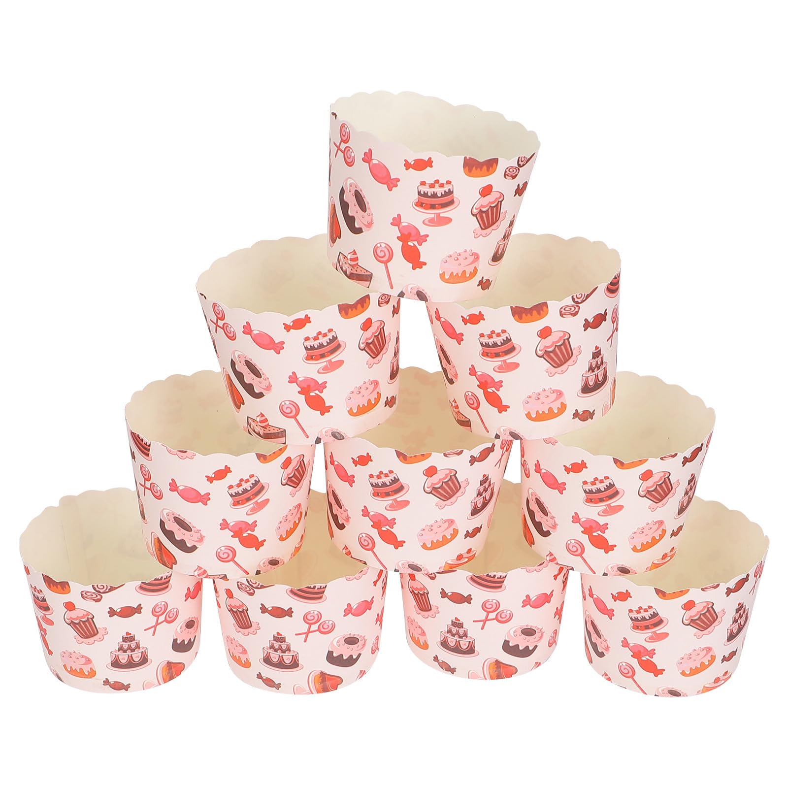Moldes para muffins y magdalenas de papel con 200 tazas para cupcakes para horno
