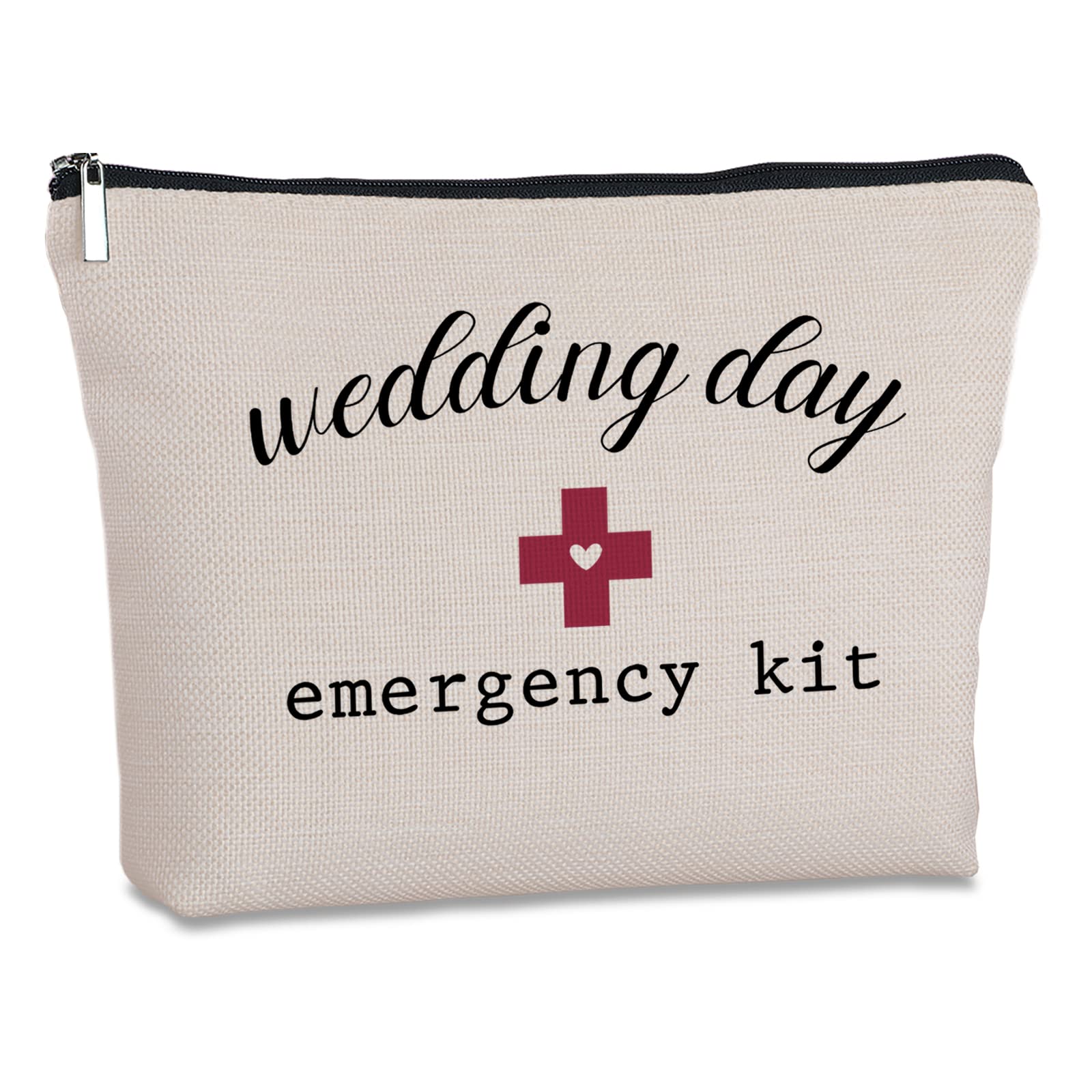 Bridal Shower Gifts for Bride to Be Travel Makeup Bag Wedding Day Emergency Kit for Bride Bridal Gifts for Bride Sister Besite Best Friend for Wedding Gifts Engagement Gifts-image-18