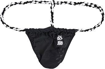 Mens T-Back Cotton Thongs Sumo G String Low Rise Bikini Briefs Underwear