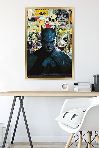 Miniatura 98 de Trends International DC Comics Batman - Póster de pared, 34 pulgadas de largo x 22.4 pulgadas, versión enmarcada en negro Versión con marco negro
