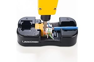 Keystone Jack Punch-Down Tool Holder Stand with Palm Grip