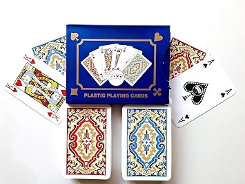 Plastik Oyun Kağıdı, Çift Deste, İskambil Kağıdı, Kendi Özel Kutusunda, Uzun Ömürlü