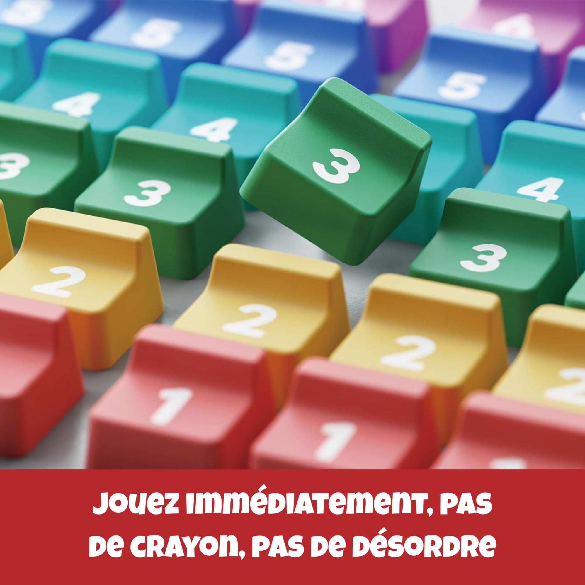 Jeux de Puzzle intelligents Sudoku GiiKER, Sudoku Original de 2 500 défis pour Enfants, Casse-tête pour Enfants, Jeux de Voyage, Cadeaux d'anniversaire pour garçons et Filles