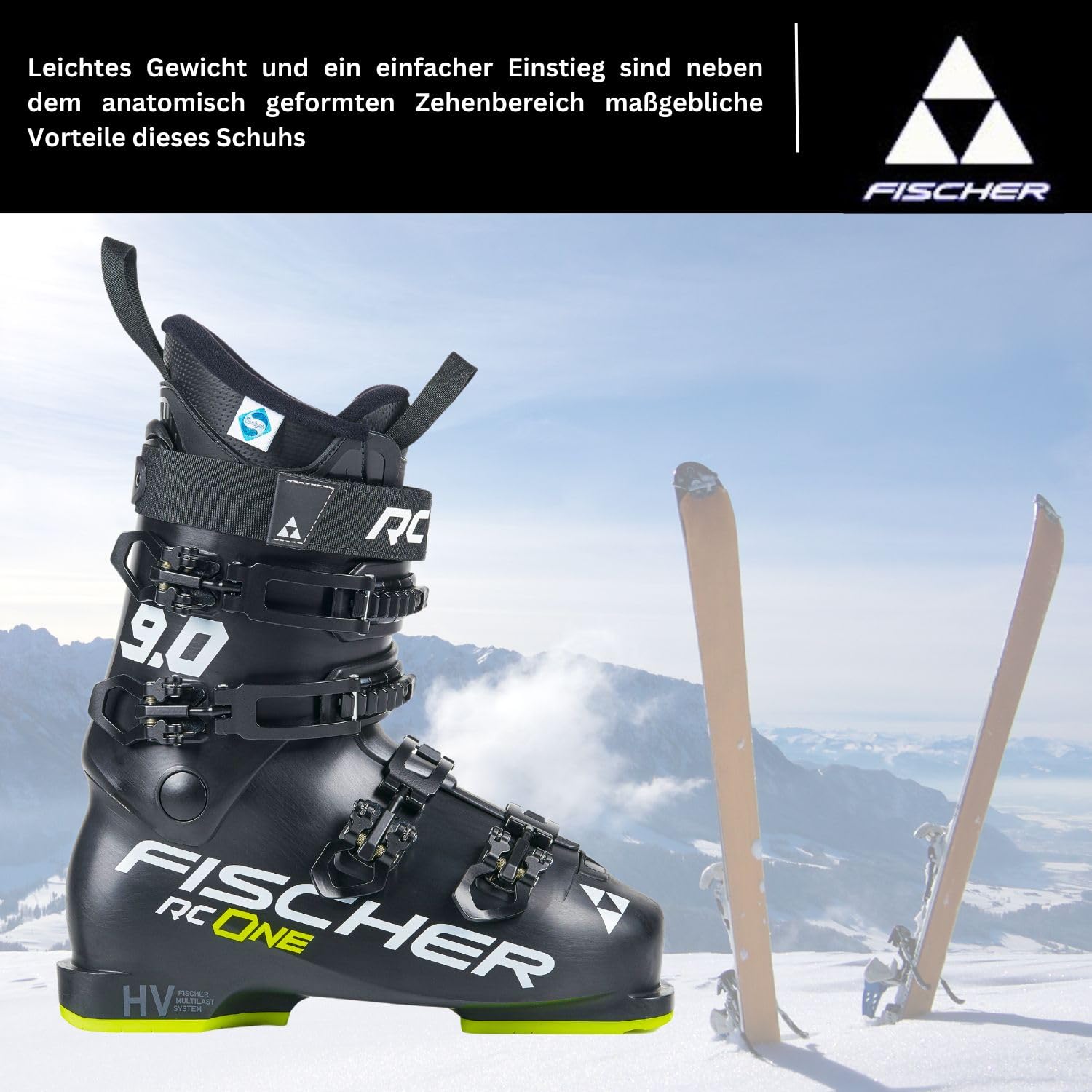 Amazon.com : Fischer RC One 9.0 Men's Ski Boots, Mondo Point