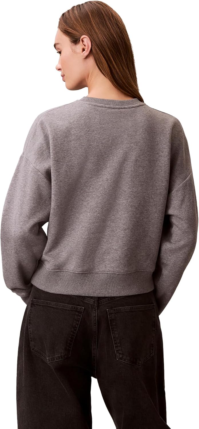 Calvin Klein womens Monogram Logo Crewneck - Image 5