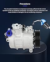 Vista 111 de ECCPP Compresor de CA 1997-2003 apto para Mitsubishi Montero Sport 3.0L 1999-2004 para Mitsubishi Montero Sport 3.5L Compresor de aire acondicionado