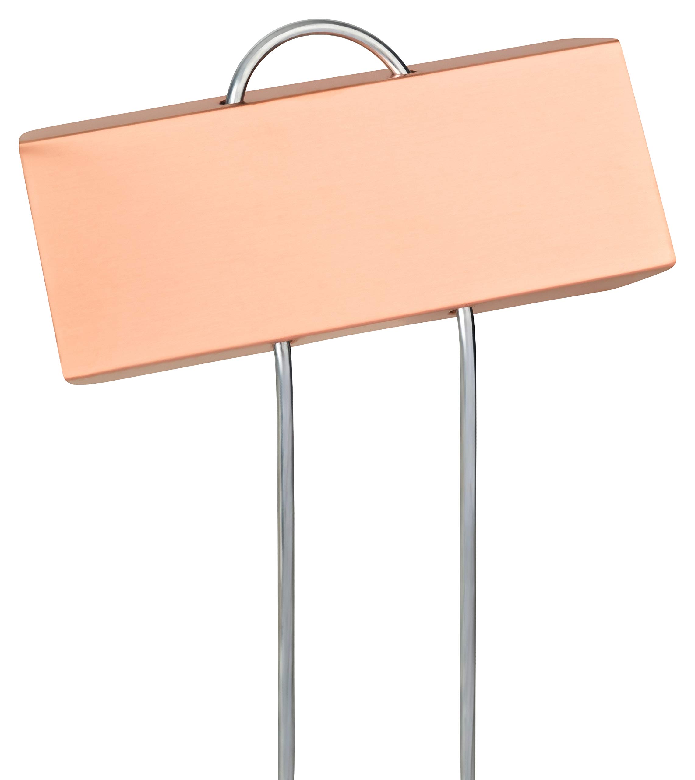 GardenMate Lot d'étiquettes pour Plantes en métal résistant aux intempéries 100-Pack 11.5'' Large Copper