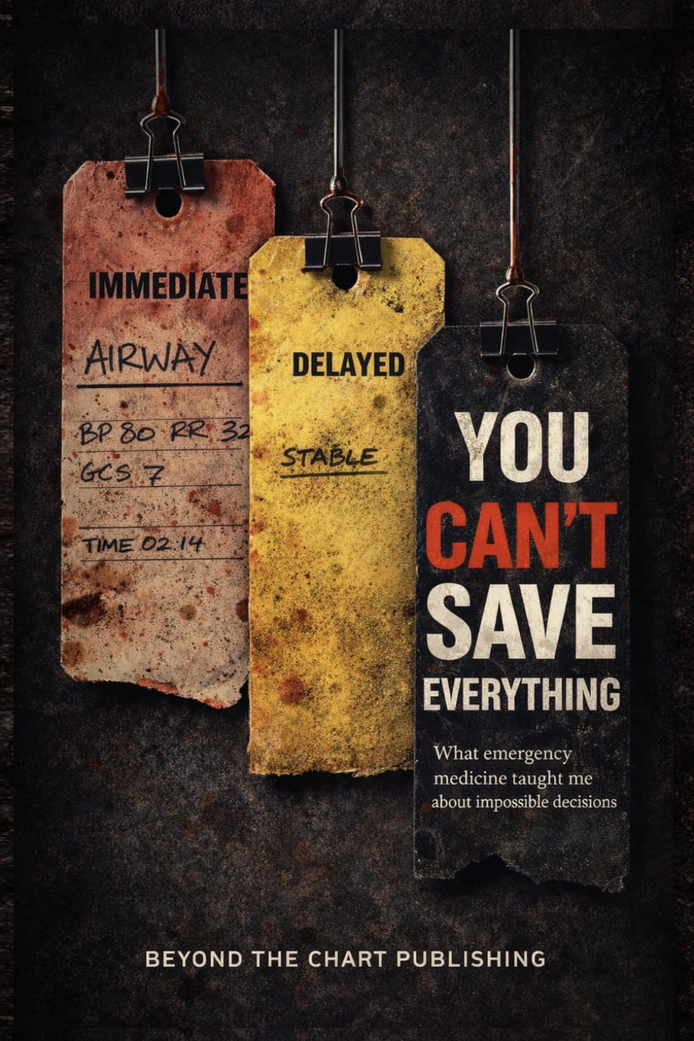 You Can’t Save Everything: What Emergency Medicine Taught Me About Impossible Decisions (You Can't Chart Series)      Paperback – March 17, 2026