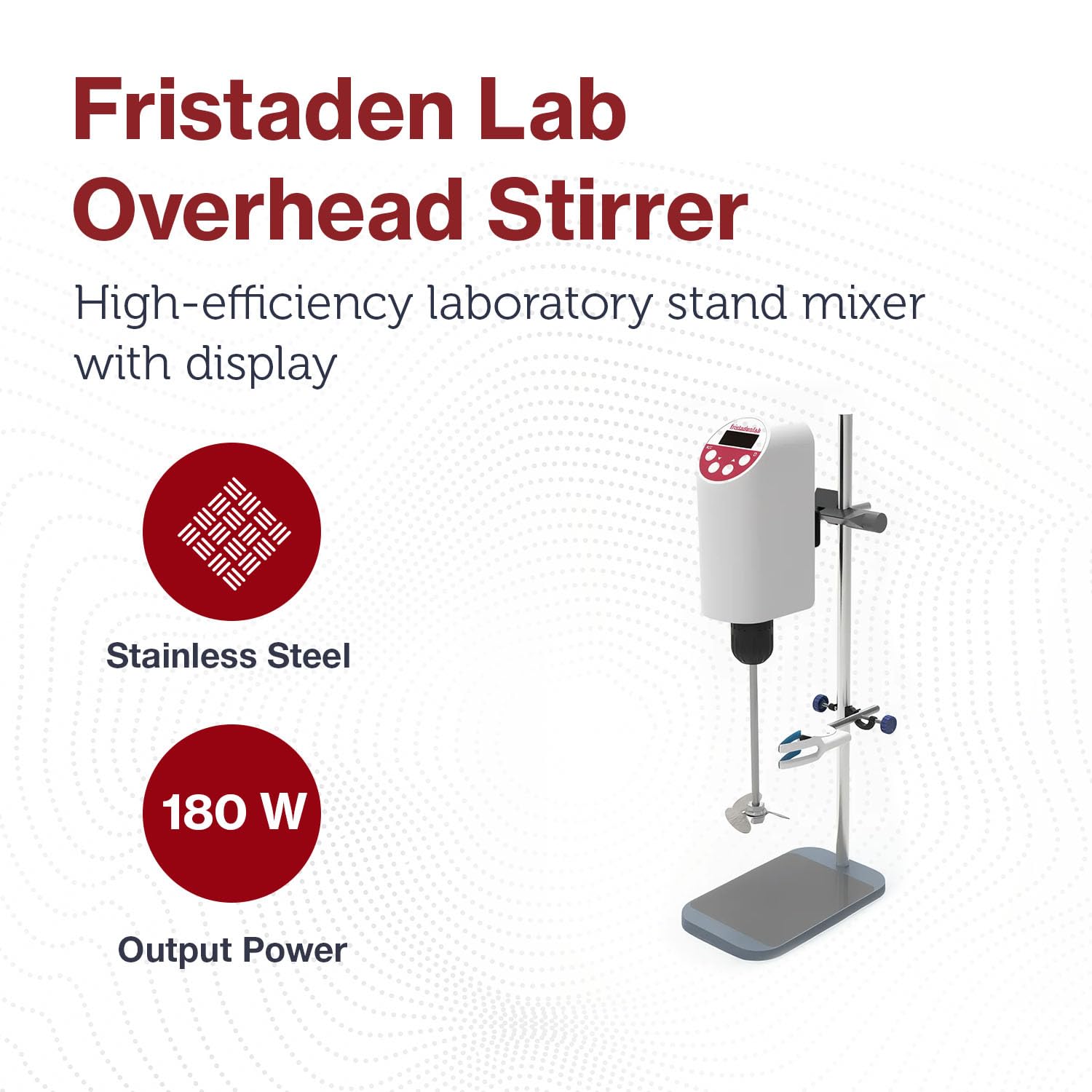Powerful Lab Overhead Stirrer - 20L Capacity -2 Powerful Lab Overhead Stirrer - 20L Capacity -2