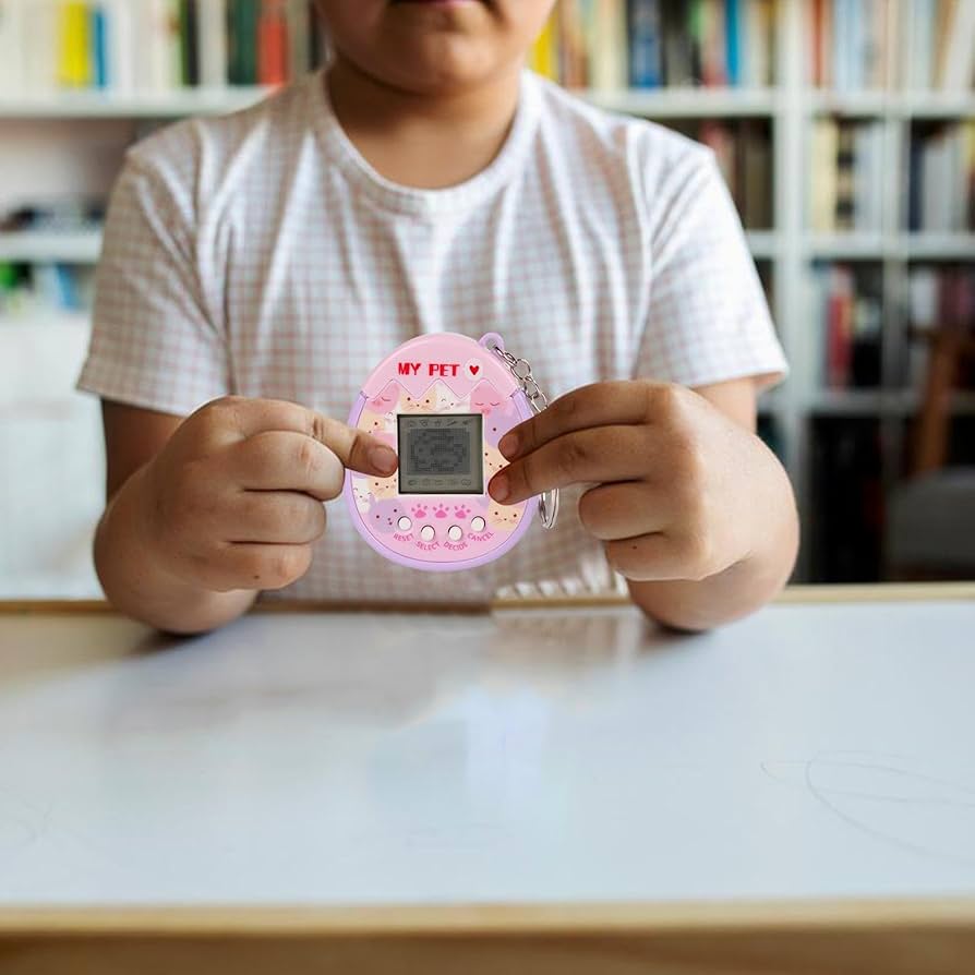 Amazon | Falbiro ミニデジタル仮想おもちゃ、キーチェーン付き電子