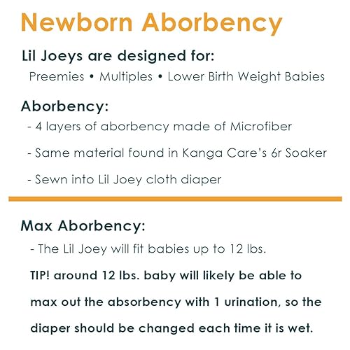 Miniatura 5 de Kanga Care Lil Joey - Pañal de tela (2 unidades) Diente de león